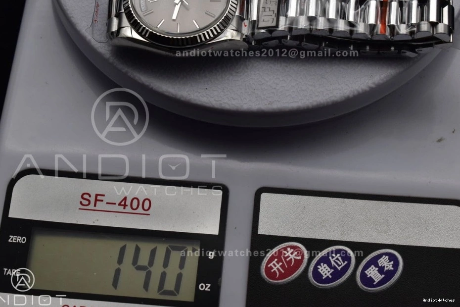 (Gain Bracelet vr3255 Grey Weight) SS V5 QF President 36 683 DailyWear Steel on Edition 904L Best Dial DayDate 0715